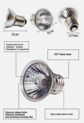 Picture of UVA+UVB Reptile Lamp