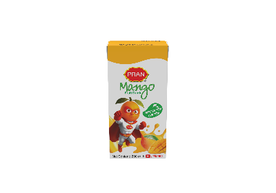 Picture of PRAN Mango Fruit Drink - Prango Pack 200 ML