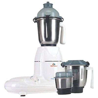 Picture of Bajaj Twister Deluxe 750-Watt Mixer Grinder with 3 Jars (White)