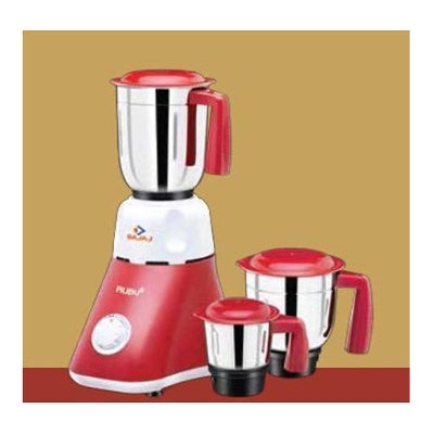 Picture of Bajaj Ruby 500 Watt Blender & Mixer Grinder With 3 Jars - White and Maroon