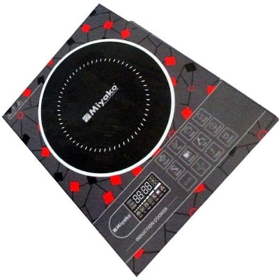 Picture of Miyako Induction Cooker TC-R3 Grey With 28 Cm Steel Kari Free