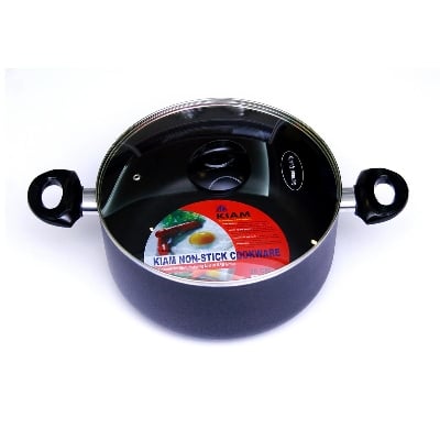 Picture of Kiam Non Stick Induction Casserole (Sauce Pan) With Glass Lid 26-CM