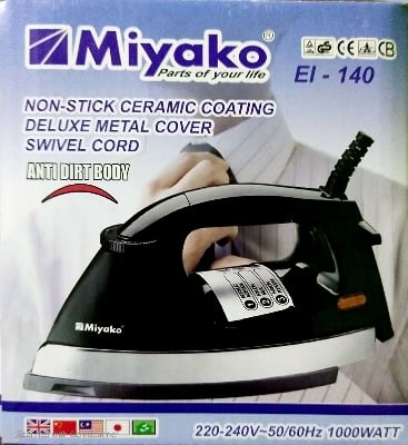 Picture of Miyako Electric Dry Iron EI-140