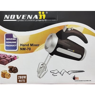 Picture of Novena Electric Egg Beater and Hand Mixer NM-70 (Black)