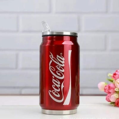 Picture of Stainless Steel Vacuum Coca Cola Cans Unique Design Water Bottle 500ml