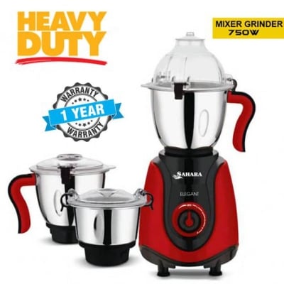 Picture of Sahara Blender Elegant (3 In 1) 750W Black/Red