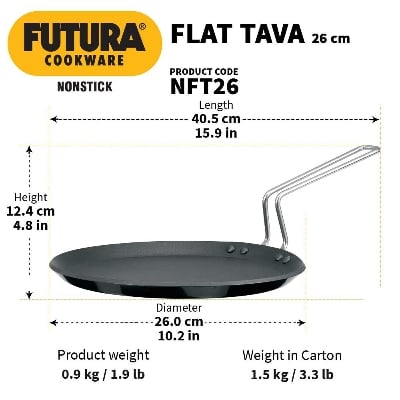 Picture of Futura Cookware Flat Tava NFT-26