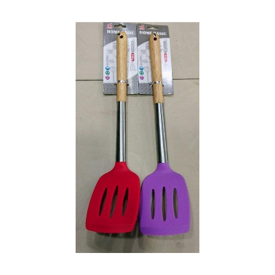 Picture of Silicon & Wood Spatula - Multicolor