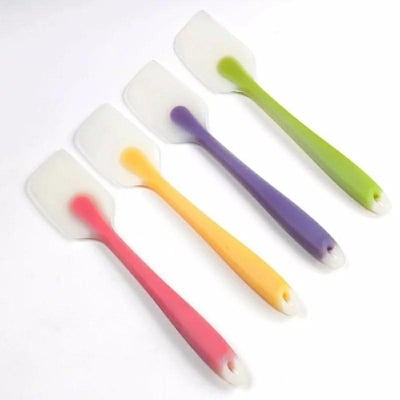 Picture of Baking tools for cake double spatula silicone spoon baking and pastry  dough mixer butter ice cream scoop