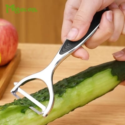 Picture of High-Quality Stainless Steel Vegetable Pillar: Organize Your Kitchen With This High-Quality Stainless Steel Vegetable Pillar, Perfect For Storing Onions And Other Vegetables.-(Silver)