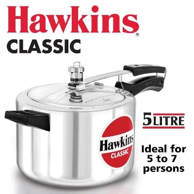 Picture of Hawkins Classic 5 L Pressure Cooker  (Aluminium)