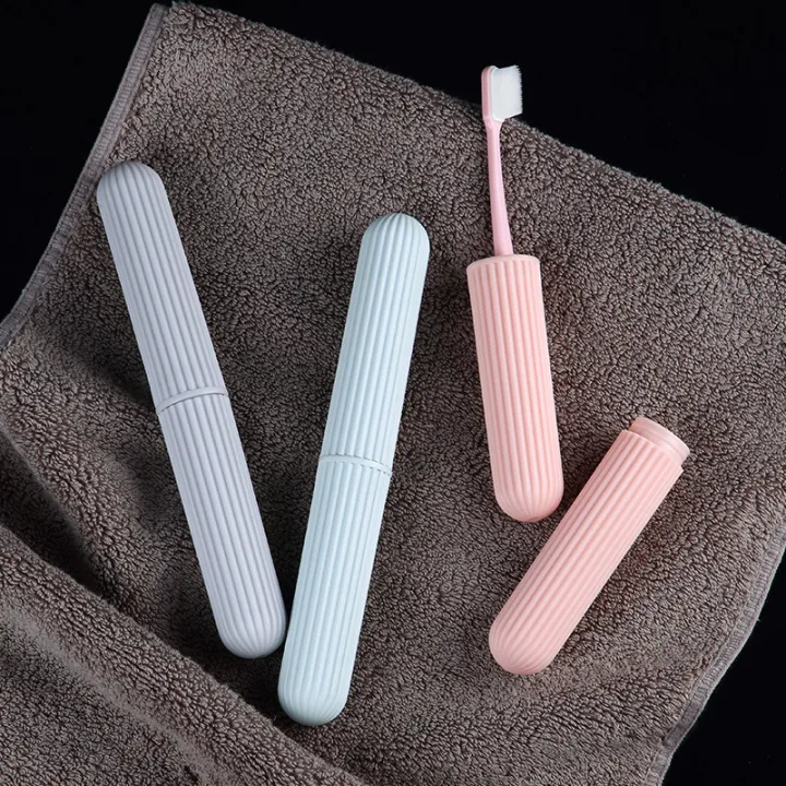 Picture of Tooth brush holder - Portable Toothbrush & Toothpaste Holder Storage Box-(Multicolor)