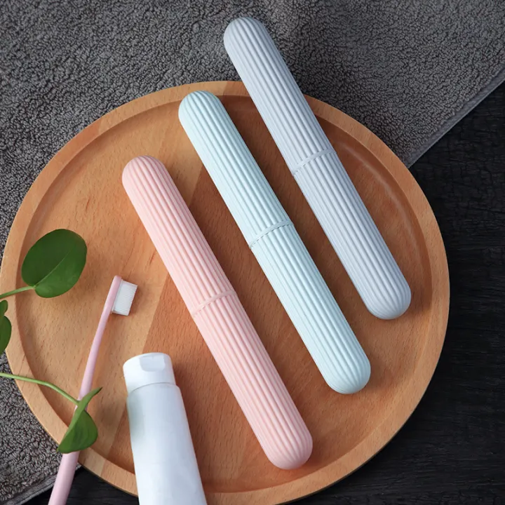Picture of Tooth brush holder - Portable Toothbrush & Toothpaste Holder Storage Box-(Multicolor)