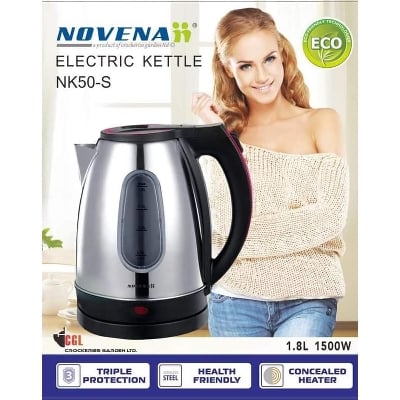 Picture of Novena Automatic Electric Kettle 1.8 Ltr - NK50-S