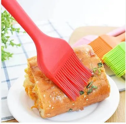 Picture of Silicone oil Brush kitchen utensil Baking Cooking Oil Brushes Bread Butter Pastry Brush-(Multicolor)