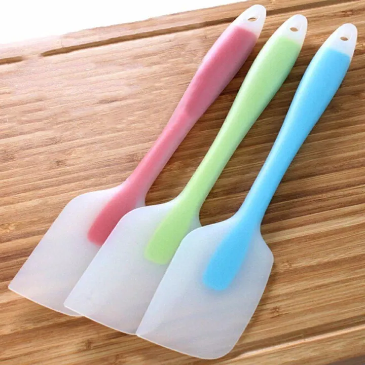 Picture of Baking Tools For Cakes Double Silicone Spatula Spoon Cookie Spatulas Pastry Scraper Mixer Butter Ice Cream Scoop-(Multicolor)