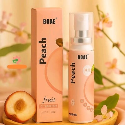 Picture of Fresh Breath Mouth Spray Portable Refreshing Peach Mouth Perfume Breath Freshener Spray for Bad Breath Oral Fresh Mouth spray-(Peach)