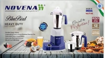 Picture of Novena Blue Bird Heavy Duty Mixer Grinder & Blender 850 Watts