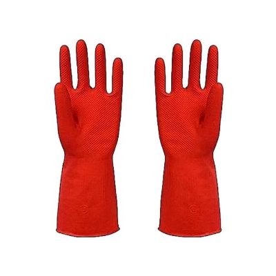 Picture of Half Hand Kitchen Gloves - Red