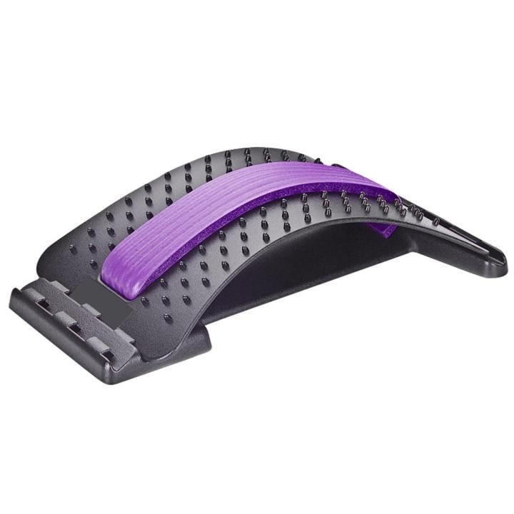 Picture of Back Massage Magic Stretcher Fitness Equipment Stretch Relax Mate Stretcher Lumbar Support Spine Pain Relief Chiropractic-(Multicolor)