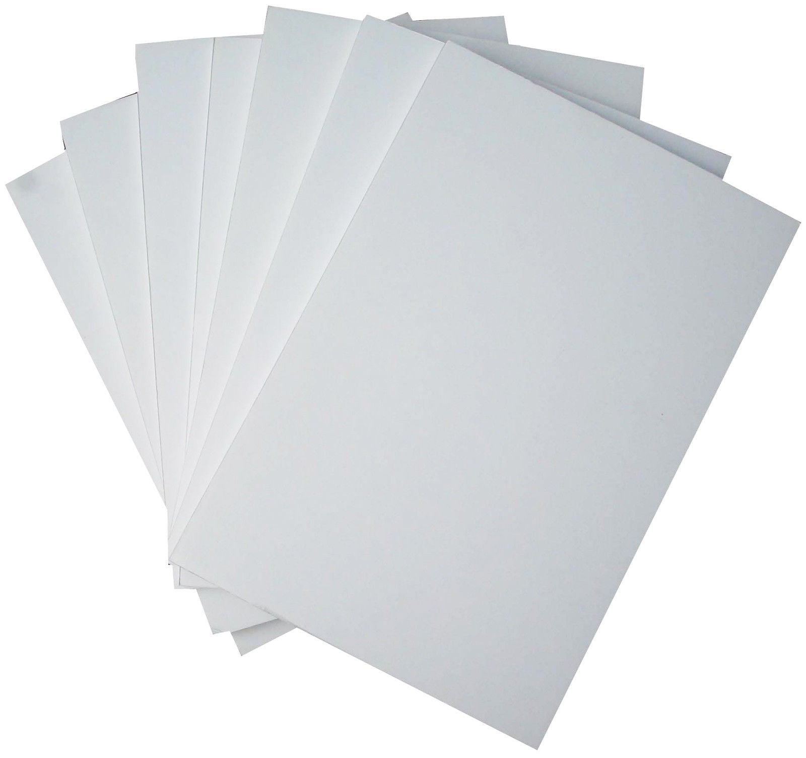 Picture of 3mm PVC Board White for Craft and DIY Project 3 pcs-(White)