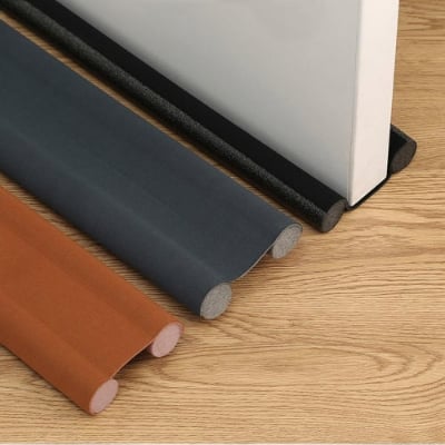 Picture of Door Bottom Sealing Strip - Gap Dust Stopper, Foam Draft Blocker, AC Air and Insect Protector-(Multicolor)