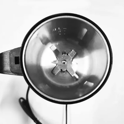 Picture of Silver Crest 3000W Stainless Steel Electric Mini Grinder – Dry & Wet Grinding Machine for Spices, Coffee, Rice & Nuts (High Speed Powerful Motor)-(Silver)