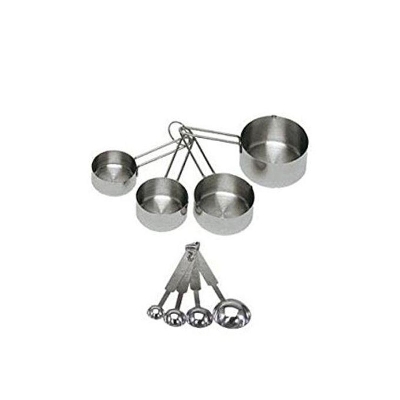 Picture of Stainless Steel Measuring Set 8pcs - Silver