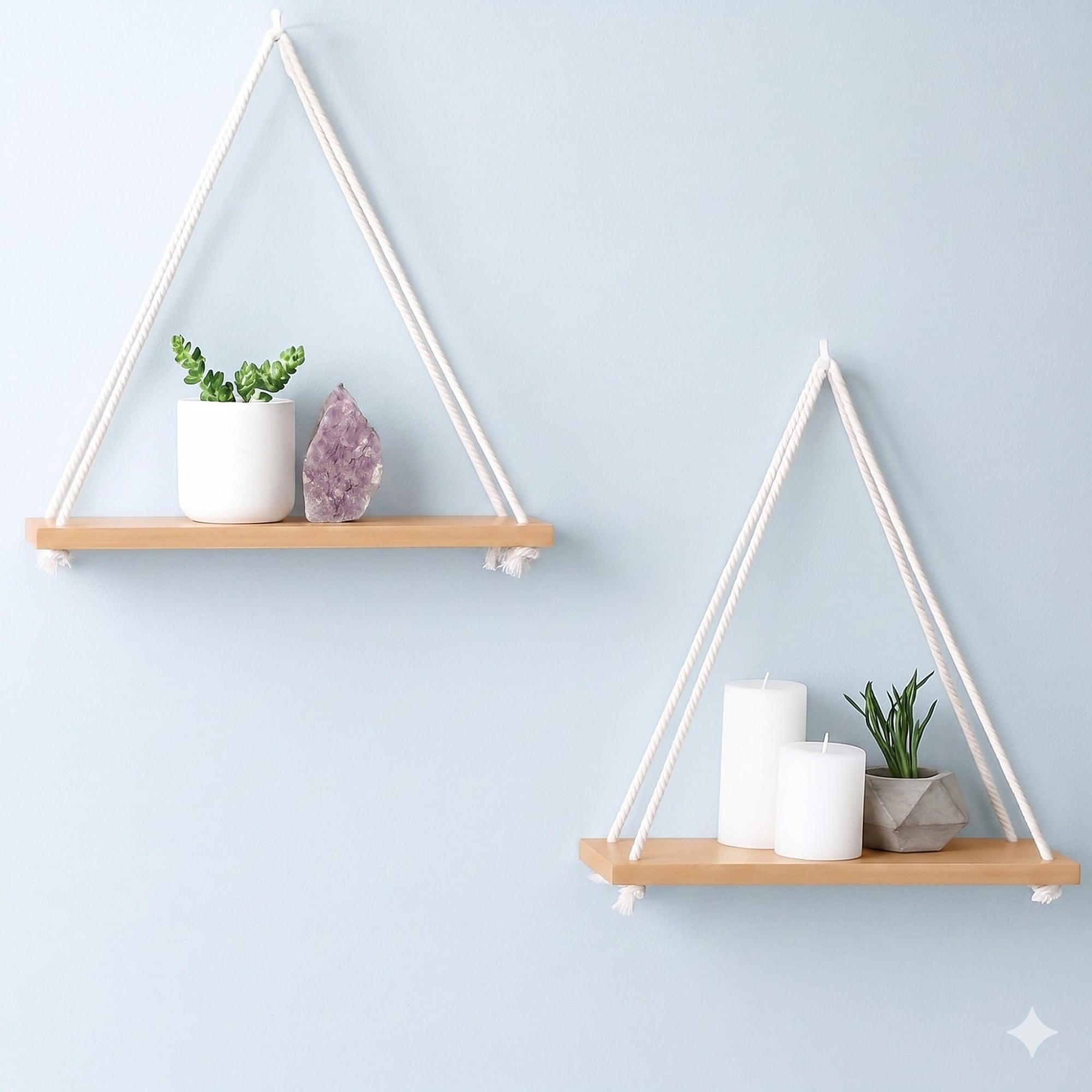 Picture of Wall hanging Shelf Floating Hook Wall Hanger Home Decore - Display Showpieces Holder 1pc Wall Decoration