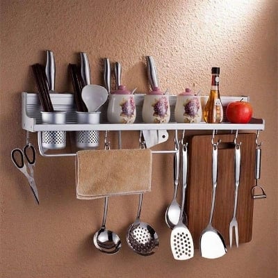 Picture of Aluminum Kitchen Rack of Wall Shelf