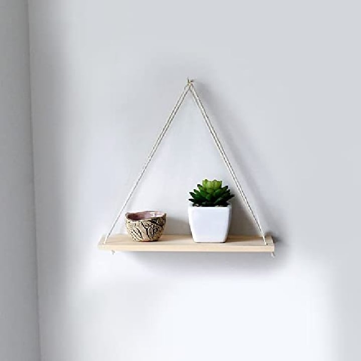 Picture of Wall hanging Shelf Floating Hook Wall Hanger Home Decore Wall Decoration