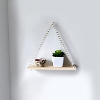 Picture of Wall hanging Shelf Floating Hook Wall Hanger Home Decore Wall Decoration
