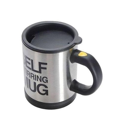 Picture of Self Stirring Mug - Silver