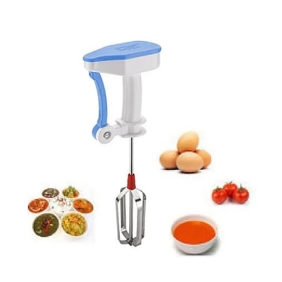 Picture of Power-Free Hand Blender - Make Buttermilk, Lassi, and More Effortlessly 100% Stainless Steel wire Blade- Easy to Use and Maintain