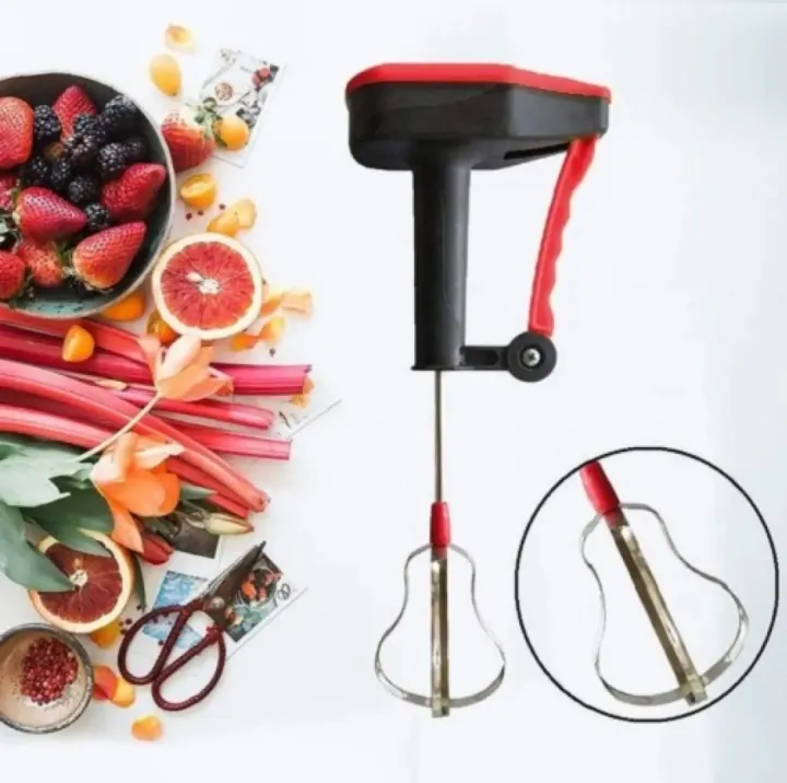 Picture of Power-Free Hand Blender - Make Buttermilk, Lassi, and More Effortlessly 100% Stainless Steel wire Blade- Easy to Use and Maintain