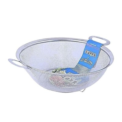 Picture of Steel Rice Filter (Strainer) 28cm - Silver