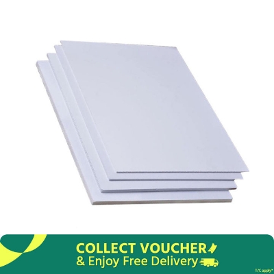 Picture of 3mm Solid White PVC Board 8x12 Inch | DIY Craft Base | Handmade Showpiece & Home Decor Board 3pcs