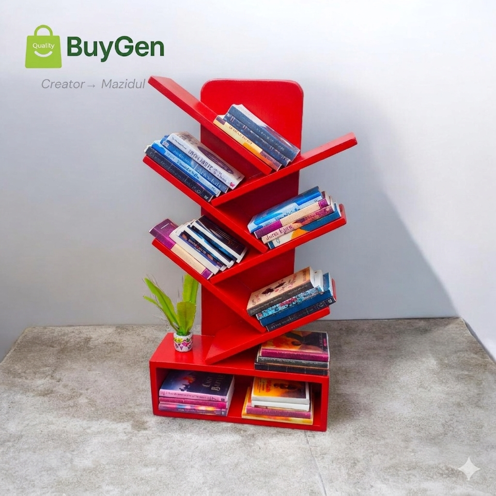 Picture of Hand Made Miniaturee Book shelf with 25 pcs Book for Desk Decor, Gift