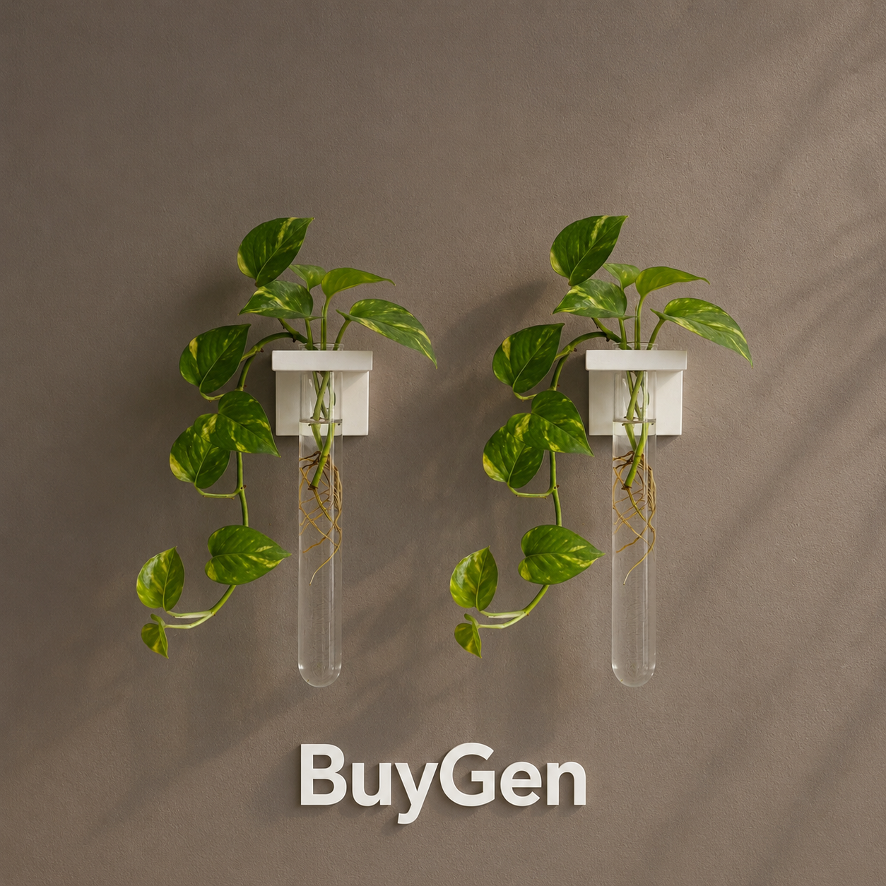 Picture of Wall Mounted Hydroponic Vase | 1/2/3 PCS Test Tube Plant Holder | Waterproof PVC Minimal Home Decor