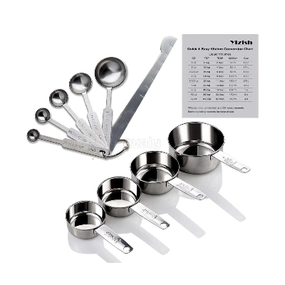 Picture of Stainless steel measuring cups and spoons