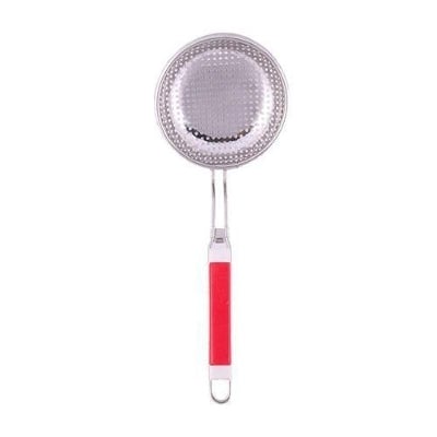 Picture of Stainless Steel Strainer - Silver and Red