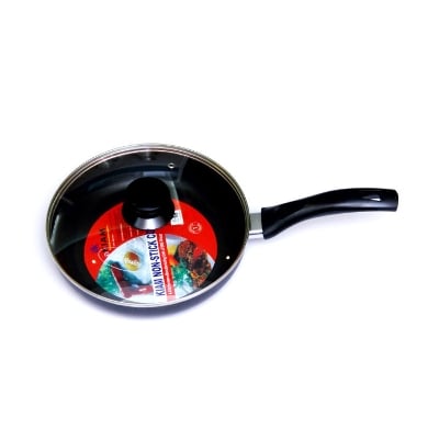 Picture of Kiam Non Stick Fry Pan 26 CM with Glass Lid - Black