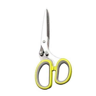 Picture of 5 Layers Multi-functional Kitchen Knives Scissors - Green