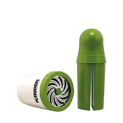 Picture of Herb Grinder Spice Mill Parsley Chopper - White and Green