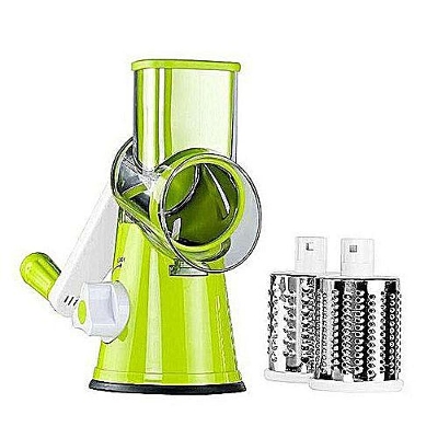 Picture of Round Mandoline Slicer Vegetable Cutter - Lime