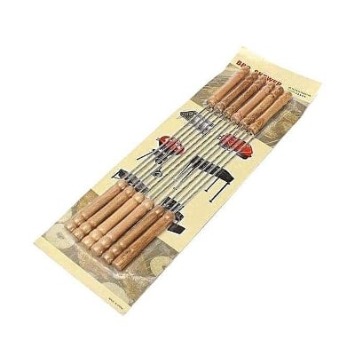 Picture of 12 Pieces Barbecue Grill Sticks Set â€“ Silver