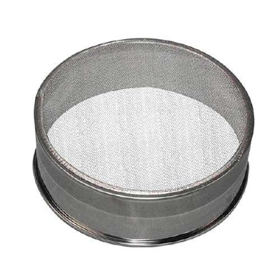 Picture of Round Mesh Flour Sifter 1 pcs - Silver
