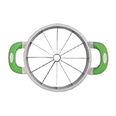 Picture of Chop Magic TV Products Melor Slicer Cuts - White and Green