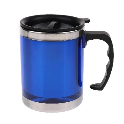 Picture of Travel Mug with Sipper Lid 380ml - Blue