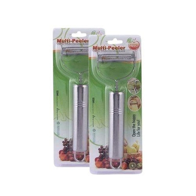 Picture of Stainless Steel Kitchen Peeler 2 PCs - Silver